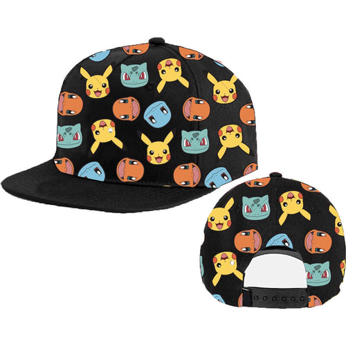 Pokémon ''Kanto Starters'' snapback cap