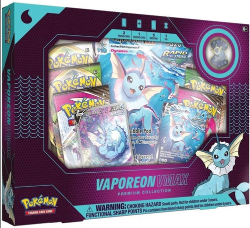 Pokémon TCG - Vaporeon VMAX Premium Collection