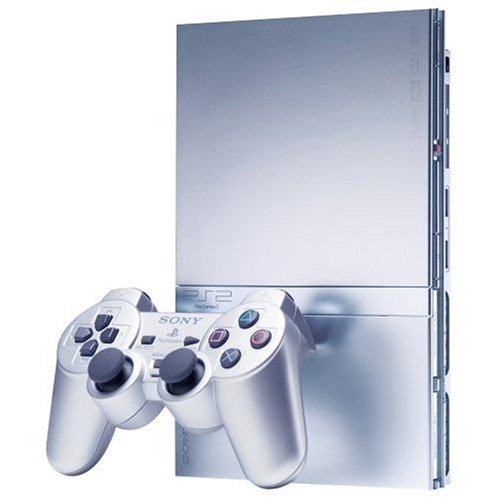 PS2 - PlayStation 2 Slim (silver) Console [used]