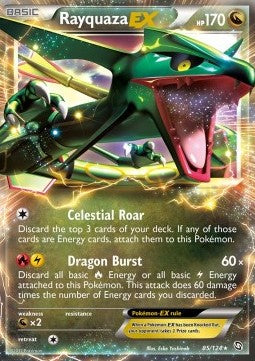 Pokémon TCG: Rayquaza 85/124 - Black & White Dragons Exalted