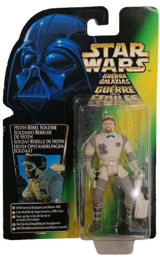 Star Wars Power of the Force Figure:  Hoth Rebel Soldier 9.5cm