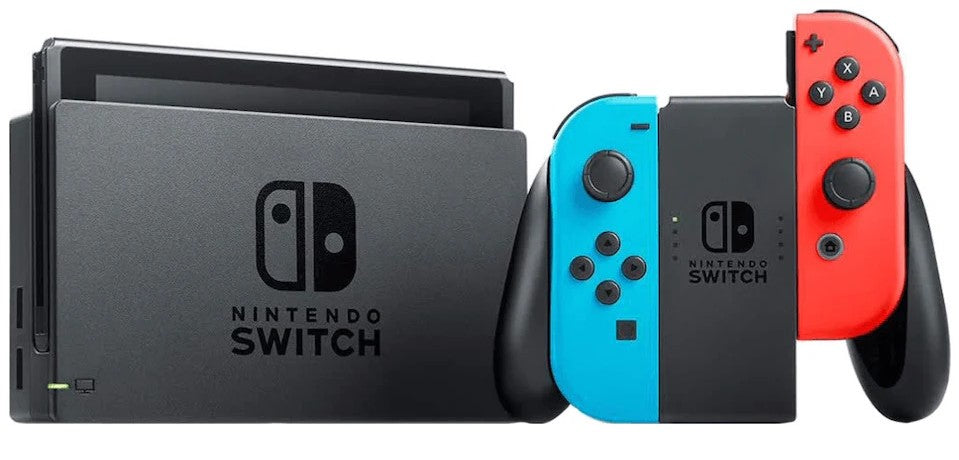 Nintendo Switch - Red/Blue (used)