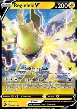 Pokémon TCG: Regieleki V 57/195 - Sword & Shield Silver Tempest