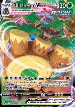 Pokémon TCG: Rillaboom VMAX 23/264 - Sword & Shield Fusion Strike