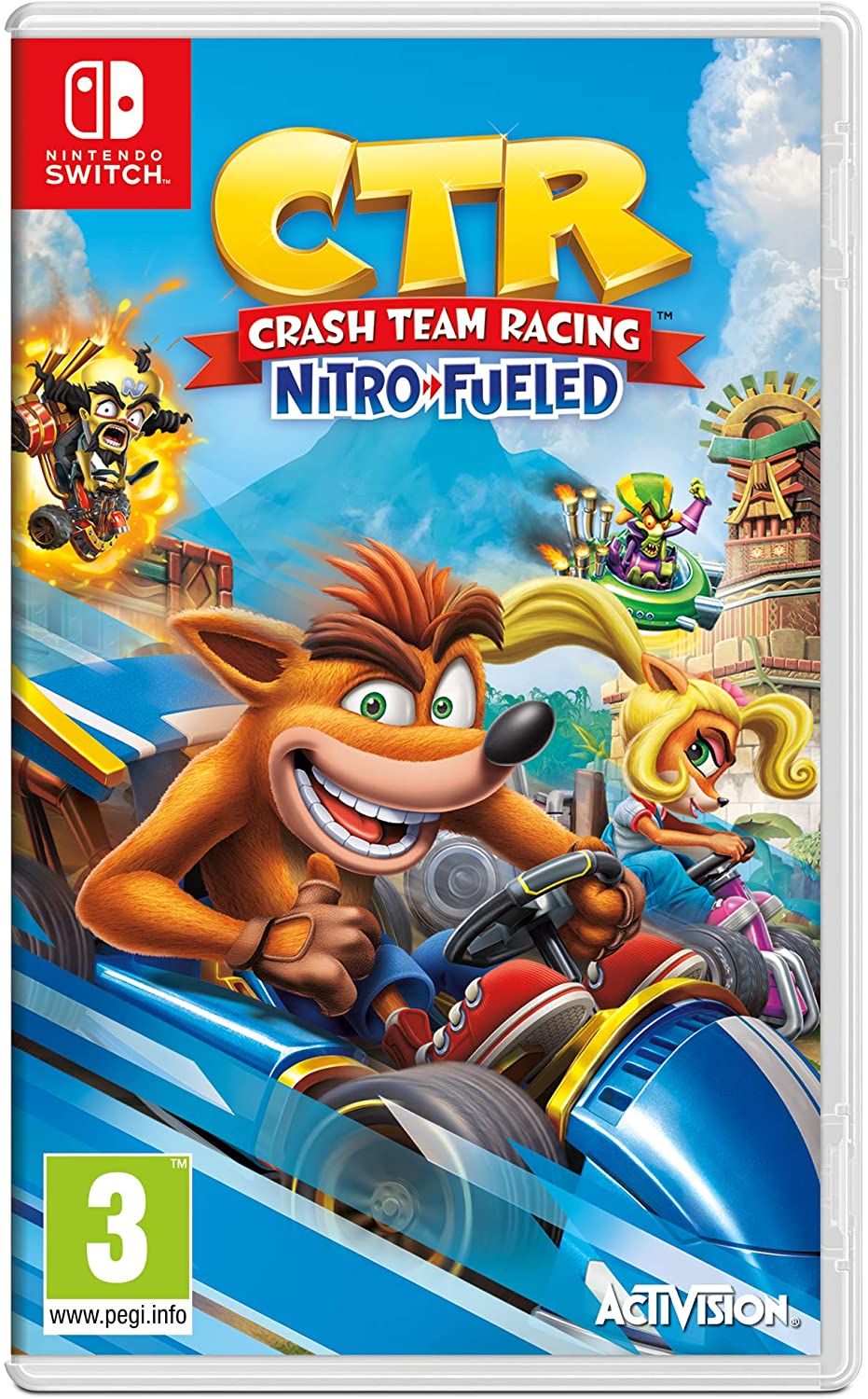 Crash Team Racing: Nitro Fueled - Nintendo Switch [used]