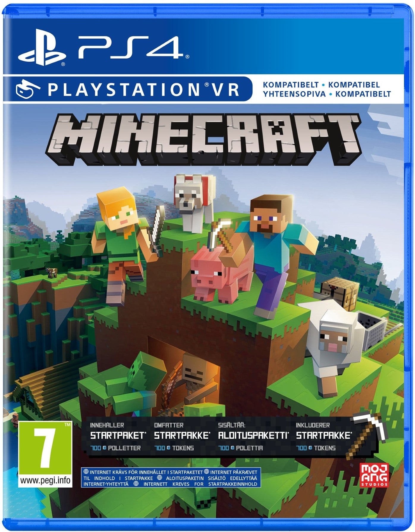 [New] PS4 - Minecraft Starter Pack - Playstation 4 (VR Compatible)