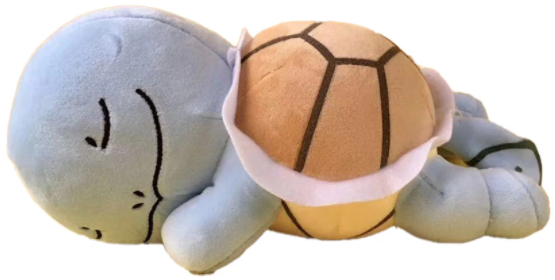 Pokémon: Sleeping Squirtle Plushie 20cm