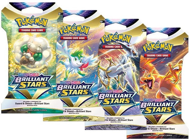 Pokémon TCG: Sword & Shield - Brilliant Stars Sleeved Booster Pack (PRE-ORDER)