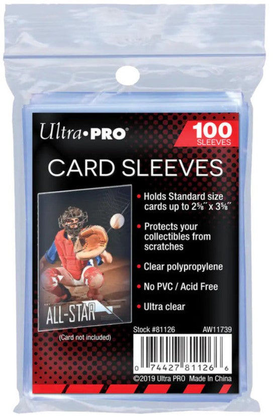 Ultra Pro - Standard Sleeves (100 Sleeves)