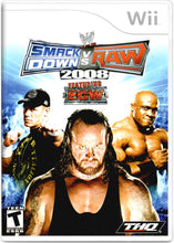 Load image into Gallery viewer, WWE: SmackDown Vs. Raw 2008 - Nintendo Wii
