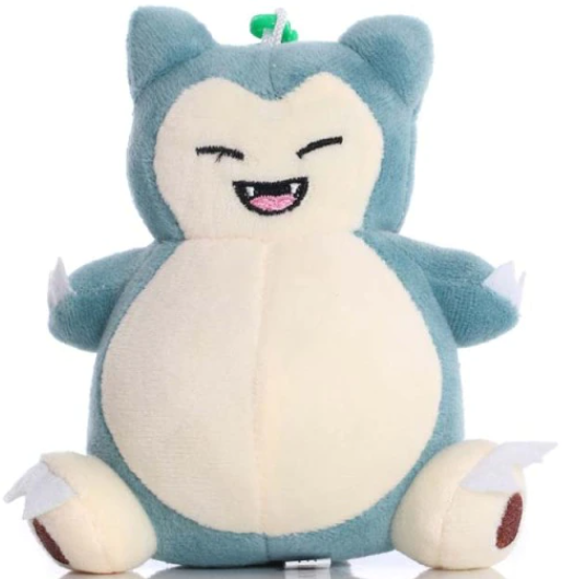 Pokémon: Snorlax Baghanger Plushie 13cm