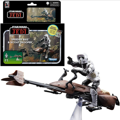 Star Wars - Vintage Collection - Speeder Bike & Scout Trooper 9,5cm (PRE-ORDER)