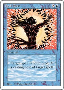 Magic The Gathering - Spell Blast - Revised Edition