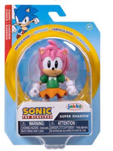 Sonic The Hedgehog - Super Shadow figure 6cm