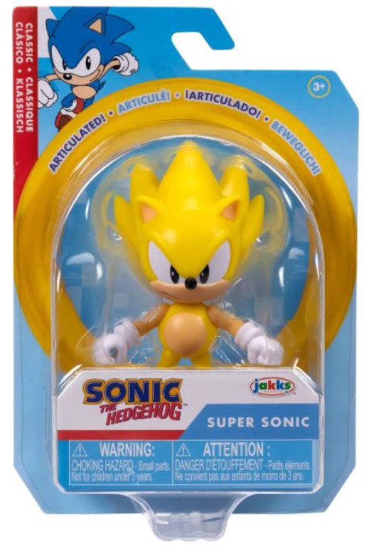 Sonic The Hedgehog - Super Sonic figure 6cm