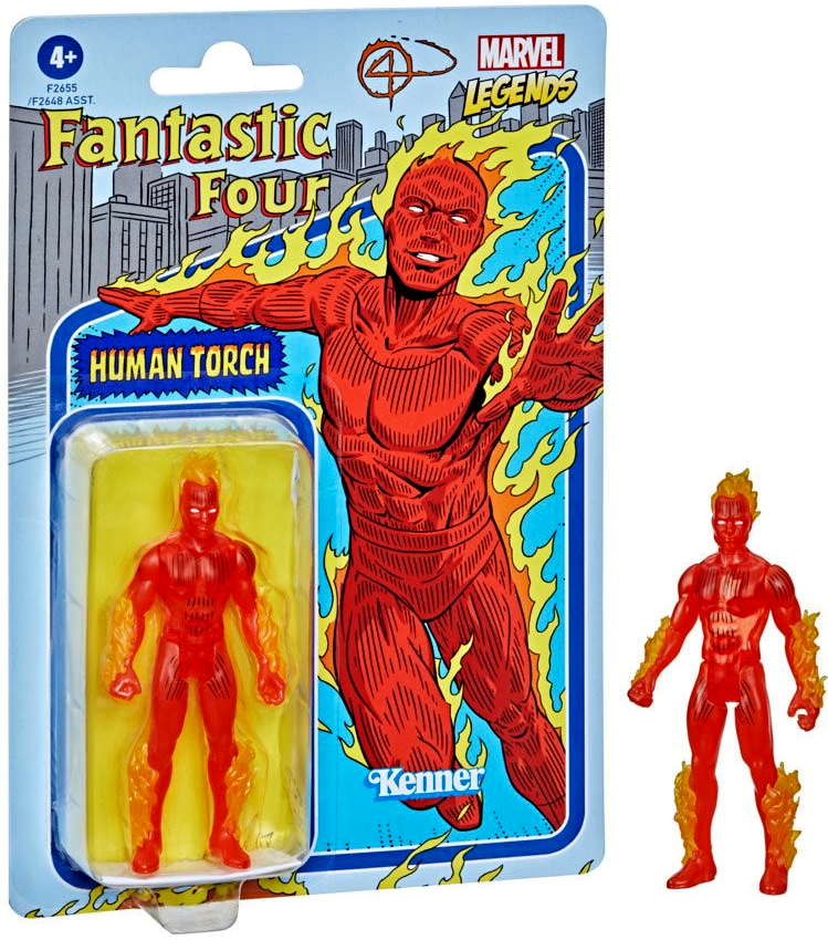 Marvel Legends Figure: Human Torch 9.5cm