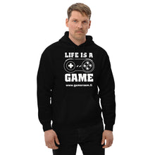 Load image into Gallery viewer, LIFE IS A GAME Unisex Hoodie
