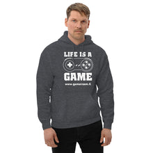 Load image into Gallery viewer, LIFE IS A GAME Unisex Hoodie
