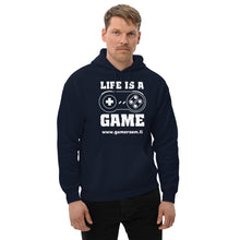 Load image into Gallery viewer, LIFE IS A GAME Unisex Hoodie
