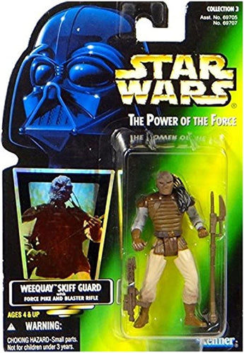 Star Wars Power of the Force Figure: Weequay Skiff Guard with Force Pike and Blaster Rifle 9.5cm