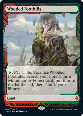 Magic the Gathering - Wooded Foothills - Zendikar Rising Expeditions