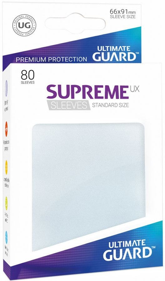 Ultimate Guard Supreme UX Sleeves Standard Size Frosted (80)