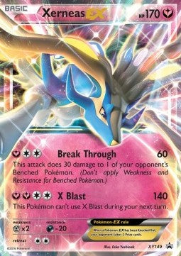 Pokémon TCG: Xerneas EX XY149 - X & Y Black Star Promos