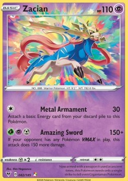 Pokémon TCG: Zacian 82/185 - Sword & Shield Vivid Voltage