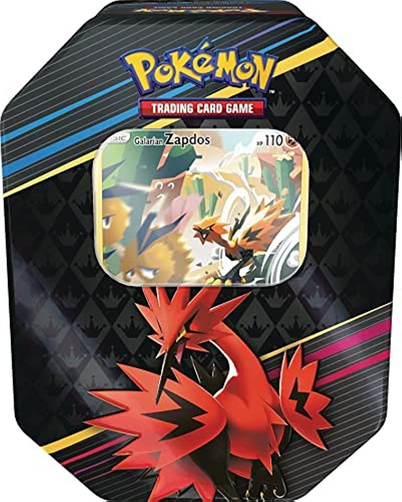 Pokémon TCG - Pokémon Crown Zenith Collection: Galarian Zapdos Tin